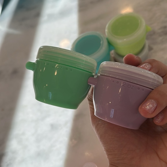 Colorful Stackable Formula/ Snack Containers - Picture 4 of 4